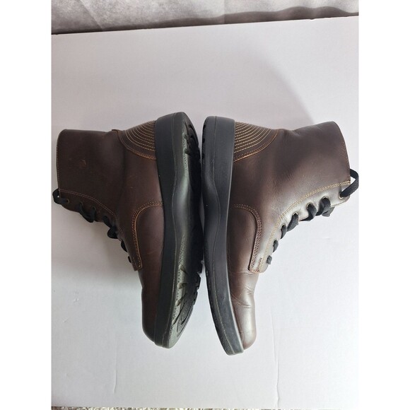 NAOT Caribou Brown Leather Lace Up Ankle Boots Women's EU 39 US 8 Hiking Outdoor - Picture 8 of 13